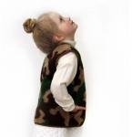 ALTRO KIDS Жилет Тинки арт.1206-21/мол. Камуфляж хаки