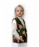 ALTRO KIDS Жилет Тинки арт.1206-21/мол. Камуфляж хаки