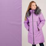 Курточная ткань фаил цвет сиреневый