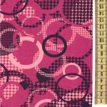 Мембранная ткань Dewspo Print Teflon 3k/3k цвет круги