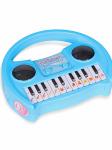 Игрушка музыкальная 9016-1 Пианино цв. голубой в/к