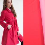 Курточная ткань дюспо 240Т цвет красный