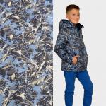 Курточная ткань дюспо 240Т цвет абстракция