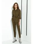 Брючный костюм 0388 хаки, DiLiaFashion