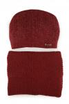 *Комплект «Ингрид» (шапка+снуд)