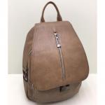 Женский рюкзак RUNKI. Песочный