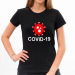 Футболка женская  "Вирус Covid 19"