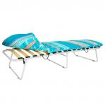 Кровать раскладная "Марфа-3" увеличенная на ламелях с мягким матрасом