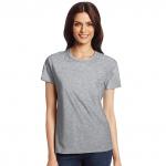 Футболка женская Classic Premium (с лайкрой, серый меланж)