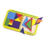 Головоломка WOODLANDTOYS 83308 Монгольская игра и танграм