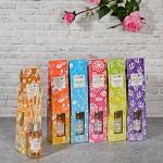 LADECOR Аромадиффузор с палочками,  40  мл,  6 ароматов