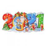 СНОУ БУМ Панно 2021, 40х19,5см, бумага, арт 0508