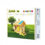 Конструктор ЛЕСОВИЧОК les 027 Новый Домик №1 набор из 90 деталей