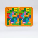 Логическая игра WOODLANDTOYS 65110 Тетрис большой Смайлики