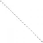 СНОУ БУМ Бусы декоративные, 200 см, перламутровые, пластик, арт. 2021-6