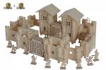 Конструктор ЛЕСОВИЧОК les 033 Замок №1 набор из 220 деталей
