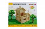 Конструктор ЛЕСОВИЧОК les 004 Разборный домик №4 набор из 200 деталей