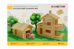 Конструктор ЛЕСОВИЧОК les 005 Разборный домик №5 набор из 280 деталей