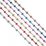 СНОУ БУМ Бусы декоративные, 200 см, пластик, 6 цветов, арт. 2021-8 (20 мм)