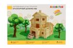 Конструктор ЛЕСОВИЧОК les 006 Разборный домик №6 набор из 355 деталей
