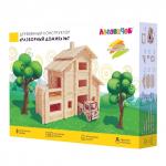 Конструктор ЛЕСОВИЧОК les 007 Разборный домик №7 набор из 410 деталей