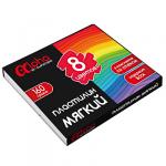 ClipStudio Пластилин мягкий, 8 цв. 160г "Альфа", со стеком, в картонной коробке с выб.лаком, ПРЕМИУМ