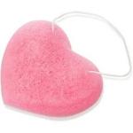 ТРИУМФ TF АКСЕССУАРЫ CTT-41 Спонж КОННЯКУ бережное очищение кожи "роз.сердце"