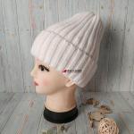 Женская шапка, утепленная флисом.