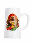 Кружка для пива МЕДВЕДЬ 500мл