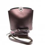 Женская кожаная сумка ARUBA без кисточки. Кофе жемчужный.