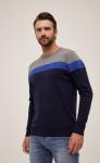 Джемпер F021-15-2050 blue-grey melange