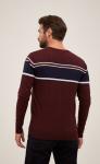 Джемпер F021-15-2063 bordo melange