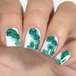 Акварельные капли для дизайна на гель-лаке, дымчато-зеленый, 3,5 мл