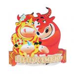 СНОУ БУМ Магнит "Оберег семьи", с зеркальной надписью, хдф, пластик, бумага