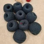 Пряжа для ручной вязки в клубках.