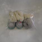 Комплект варежки и чуни для малышей из натуральной овчины .