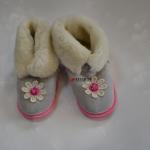 Чуни из дубленой овчины на мягкой подошве