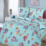 Наволочка бязь детская 11598/1 Русалки