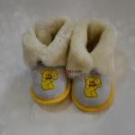 Чуни из дубленой овчины на мягкой подошве