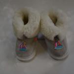 Чуни из дубленой овчины на мягкой подошве