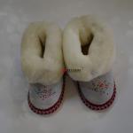 Чуни из дубленой овчины на мягкой подошве