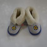 Чуни из овчины.