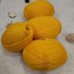 Пряжа для ручной вязки » Евро клубок» «БАНАН».