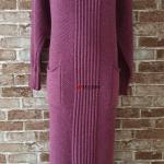 Длинное платье с карманами