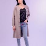 Стильно демисезонное женское пальто из Итальянской шерсти