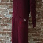 Длинное платье с карманами