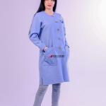 Стильное демисезонное женское пальто из Итальянской шерсти