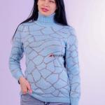 Водолазка трикотажная, женская