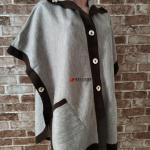   Пончо женское