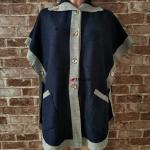   Пончо женское